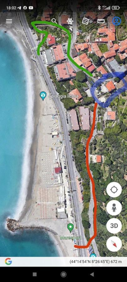 Una Finestra Sul Mare Monolocale Apartment Bergeggi Exterior photo